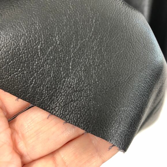 Pinko Skirt Black Asterismo 1 Similpelle Light Women's Midi Side Zip US Size 1 - Picture 10 of 16